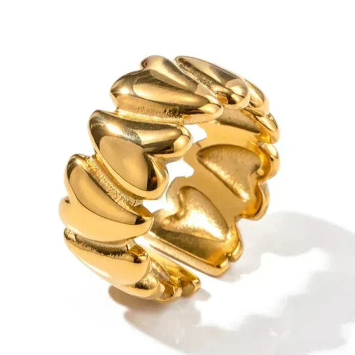 Aisha | Wrap Heart Ring