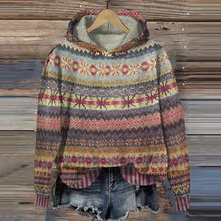 Vera | Ethnic Retro Hoodie