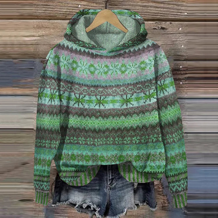 Vera | Ethnic Retro Hoodie