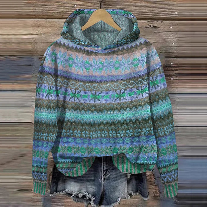 Vera | Ethnic Retro Hoodie