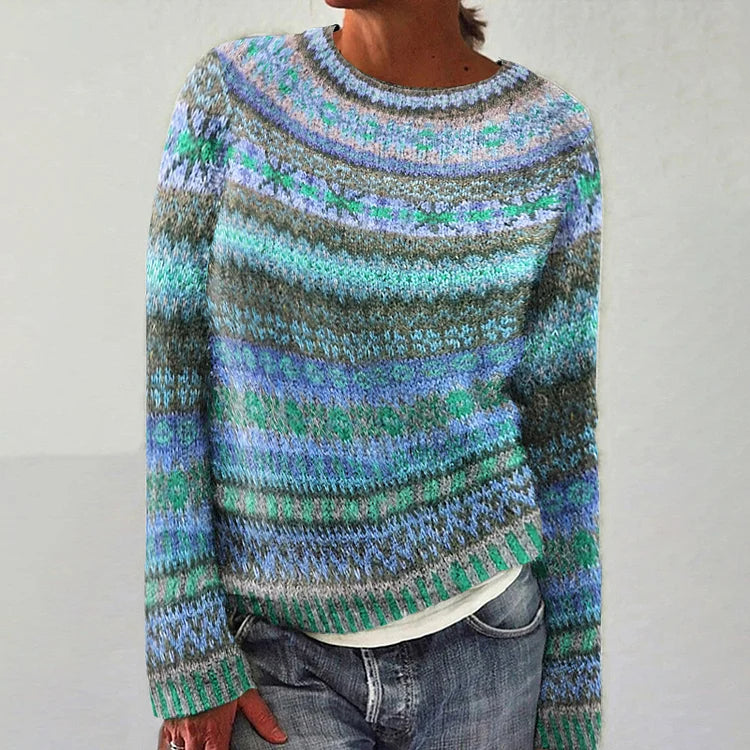 Betty | Striped Knit Sweater