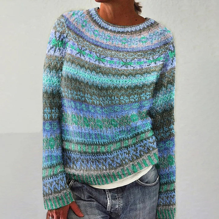 Betty | Striped Knit Sweater