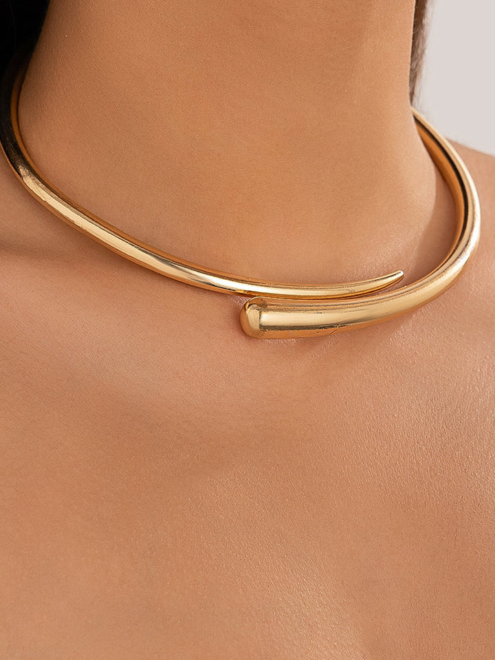 Heaven | Open Drop Shaped Choker Necklace