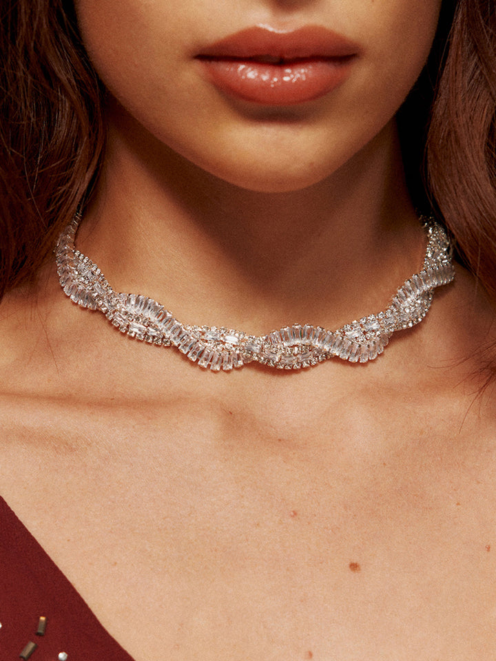 Navie | Twisted Choker Necklace