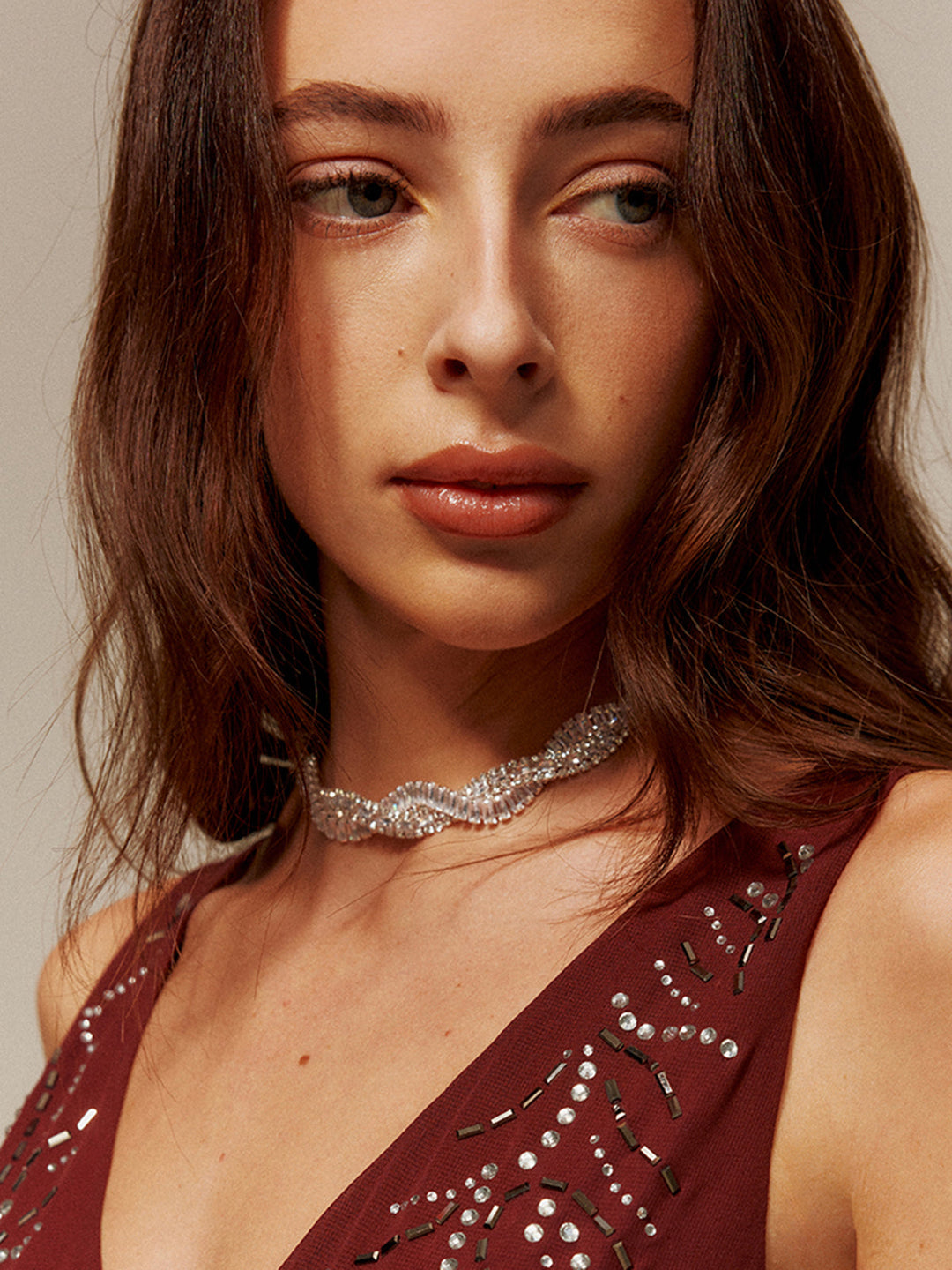 Navie | Twisted Choker Necklace
