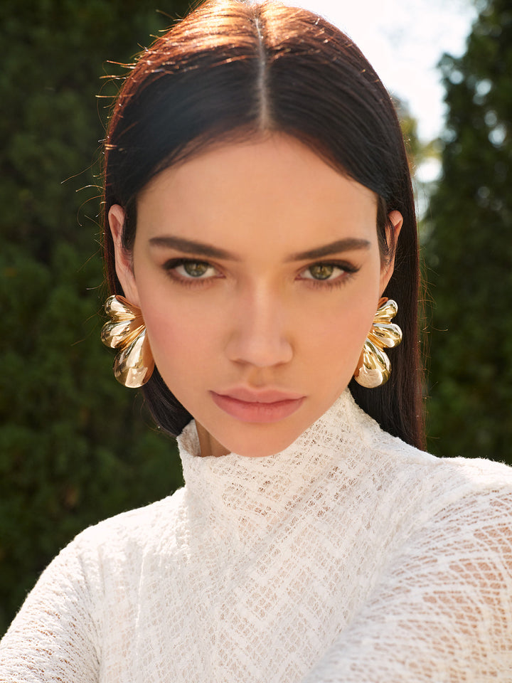 Amaiyah | Butterfly Wing Stud Earrings