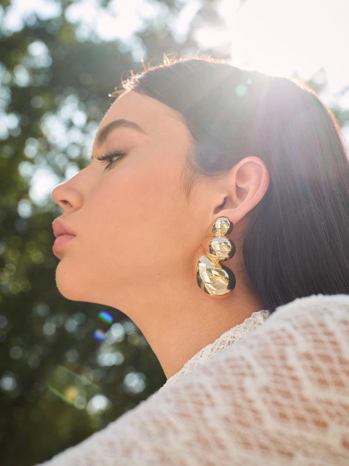 Amaiyah | Butterfly Wing Stud Earrings