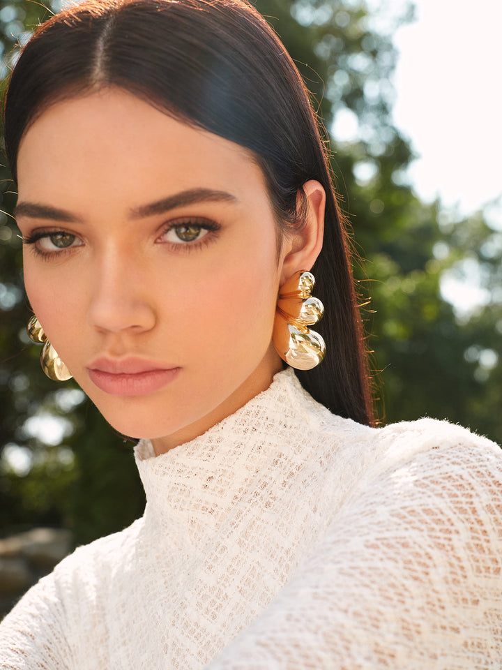 Amaiyah | Butterfly Wing Stud Earrings