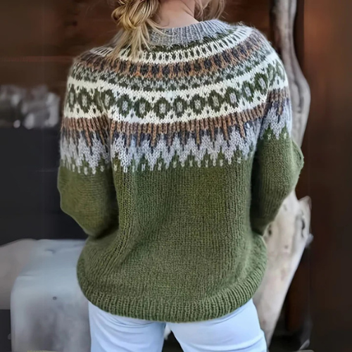Isabel | Fair Isle Knit Sweater