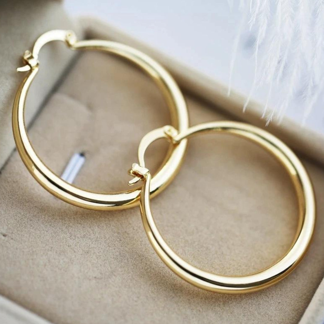 Shanie | Eye-Catching Gold Earrings