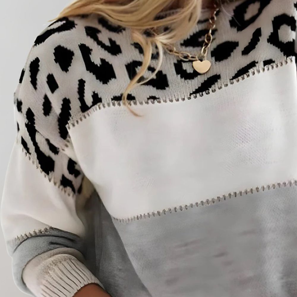 Cheyenne | Trendy Chic Patterned Sweater