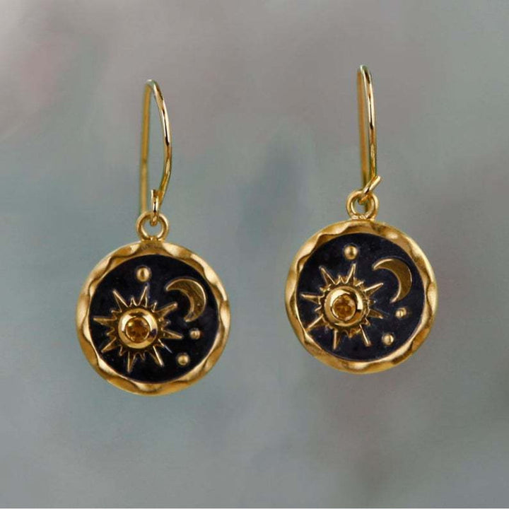 Sunnie | Sun & Moon Boho Earrings