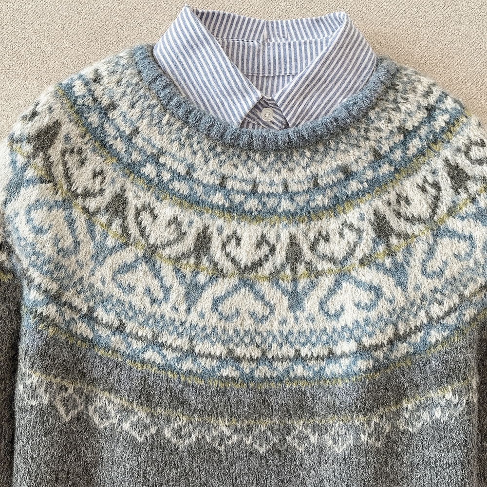 Karen | Fair Isle Knit Sweater