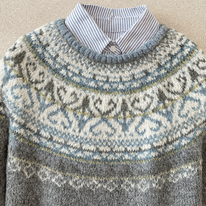 Karen | Fair Isle Knit Sweater