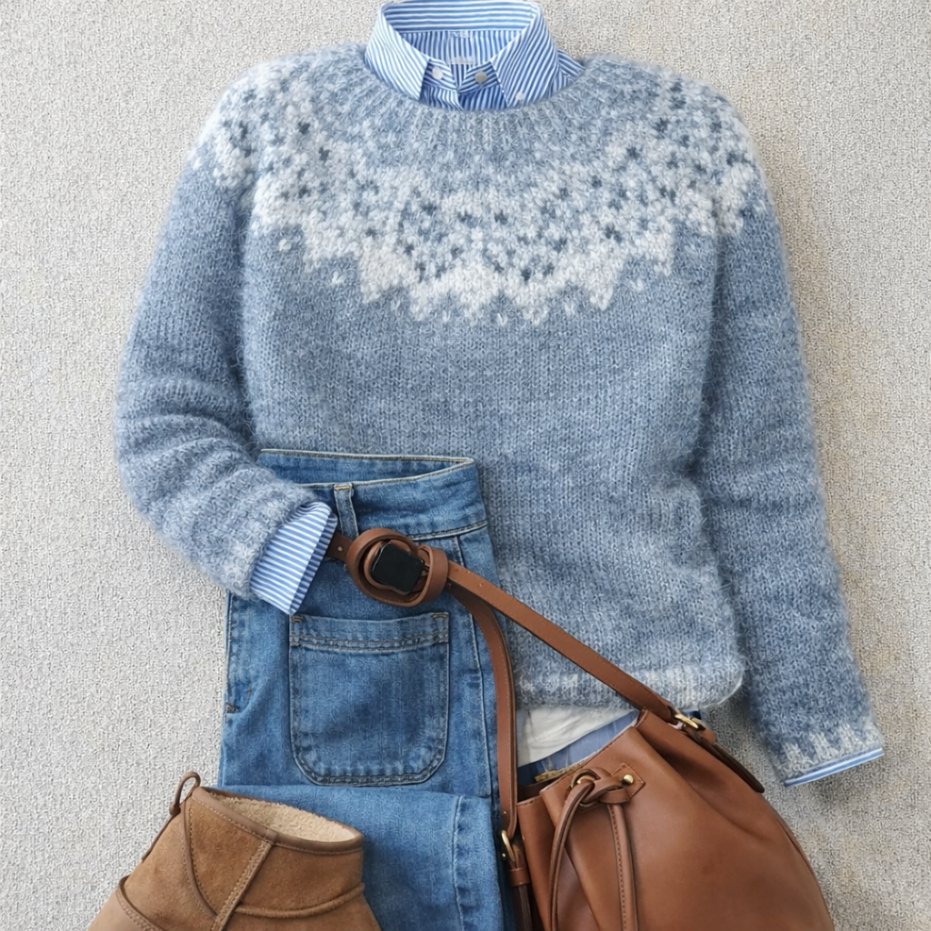 Mercedes | Heritage Nordic Knit Sweater