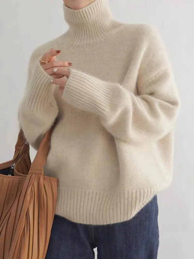 Lena | Premium Turtleneck Sweater