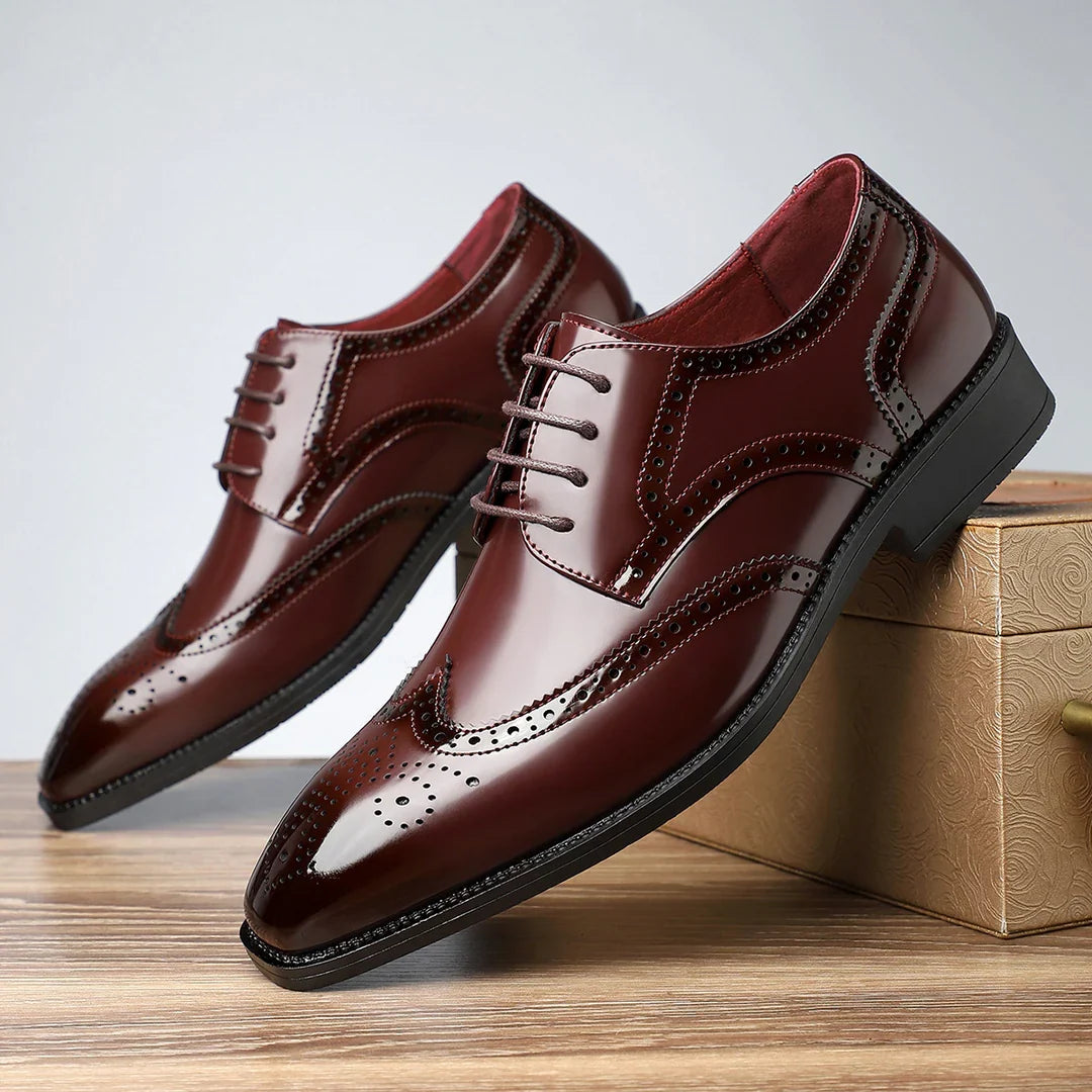 Harry | Vintage Wingtip Brogues