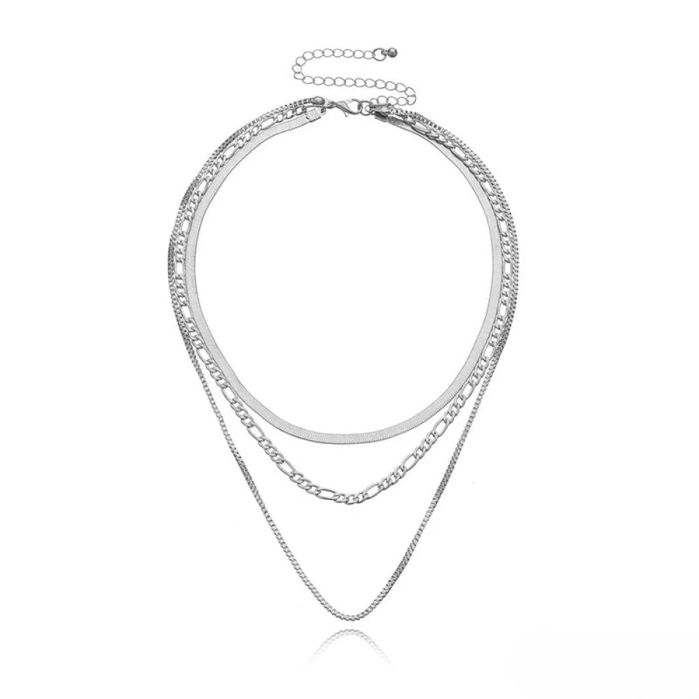 Hadja | Vintage Style Three-Layer Necklace