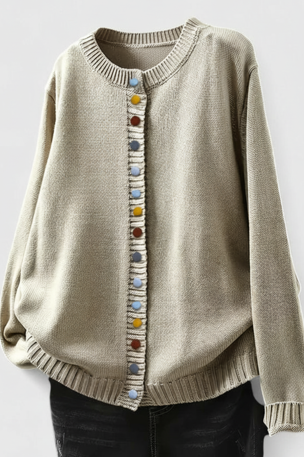Kara | Whimsical Button Cardigan