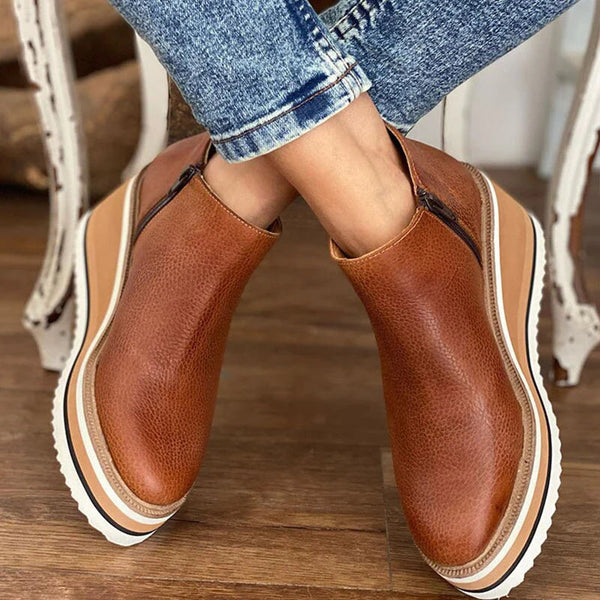 Xena | Lined Leather Boots