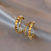 Coraline | Elegant Gold-Plated Cubic Earrings