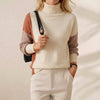 Renata | Colour-Block Turtleneck Sweater