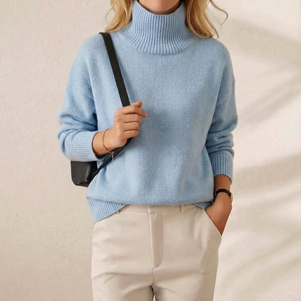 Ayanna | Turtleneck Knit Sweater
