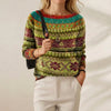 Kassy | Fair Isle Knit Sweater