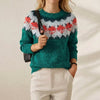 Geraldine | Fair Isle Knit Sweater