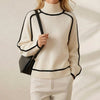 Amanjot | Turtleneck Knit Sweater