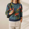 Janet | Woodland Fox Knit Sweater