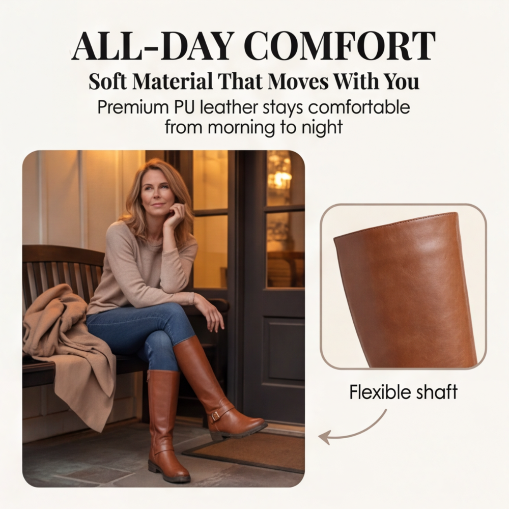 Kimberlyn | Knee High Riding Boots