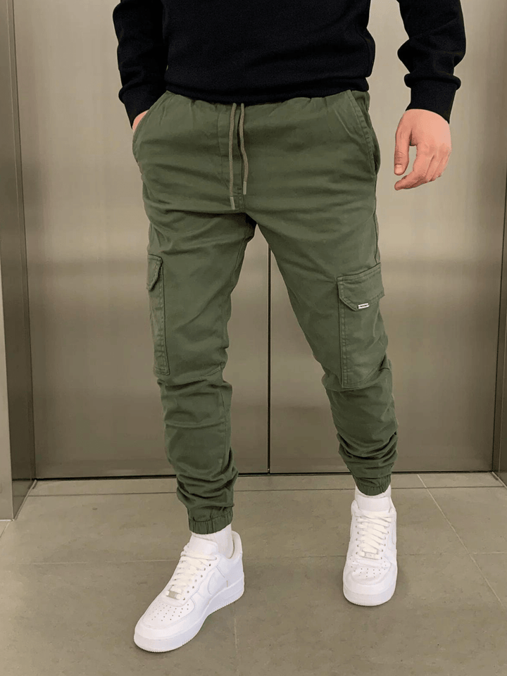 Philippe | Sleek Tie-Waist Cargo Pants