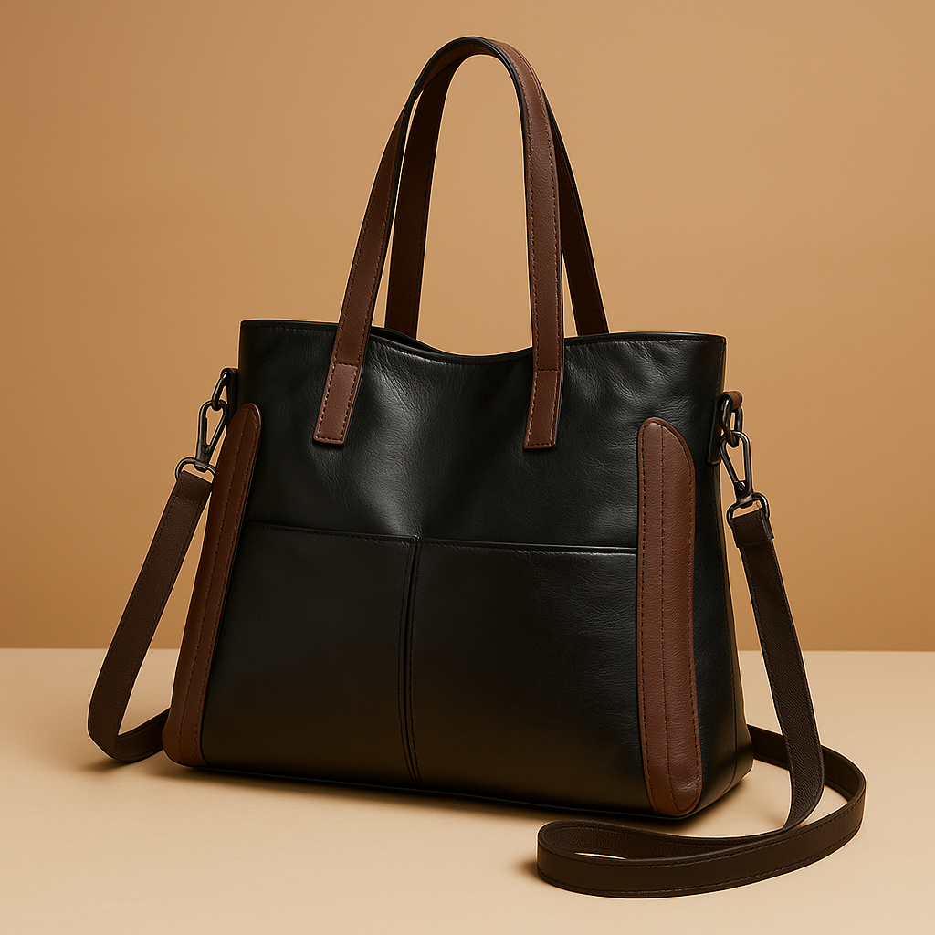 Andriana | Classic Leather Handbag