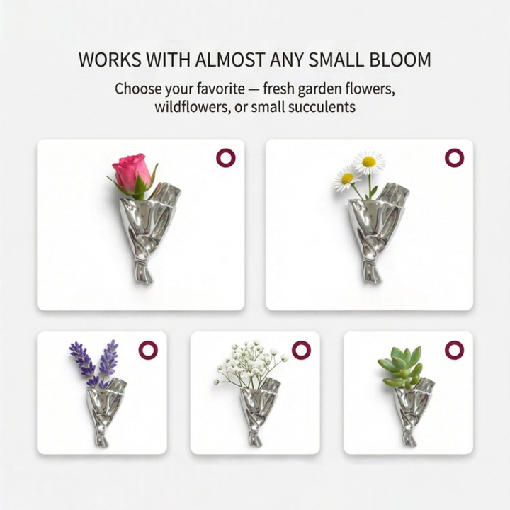 Hiyab | Wearable Flower Vase Brooch