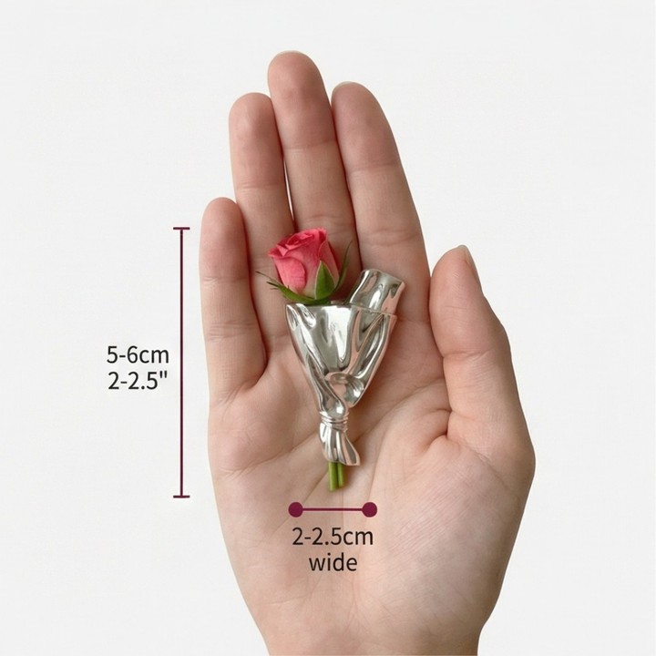 Hiyab | Wearable Flower Vase Brooch
