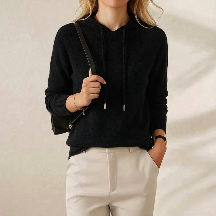Sondra | Knit Hooded Sweater