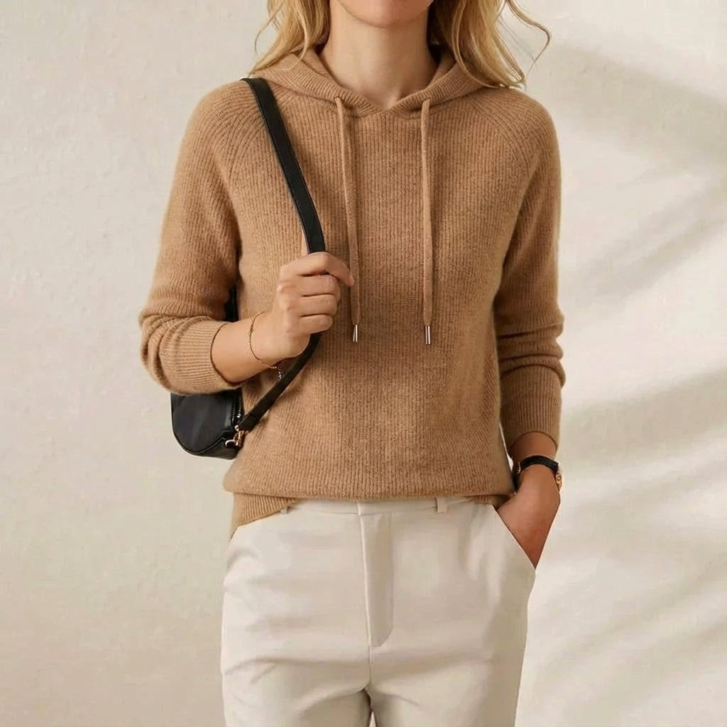 Sondra | Knit Hooded Sweater