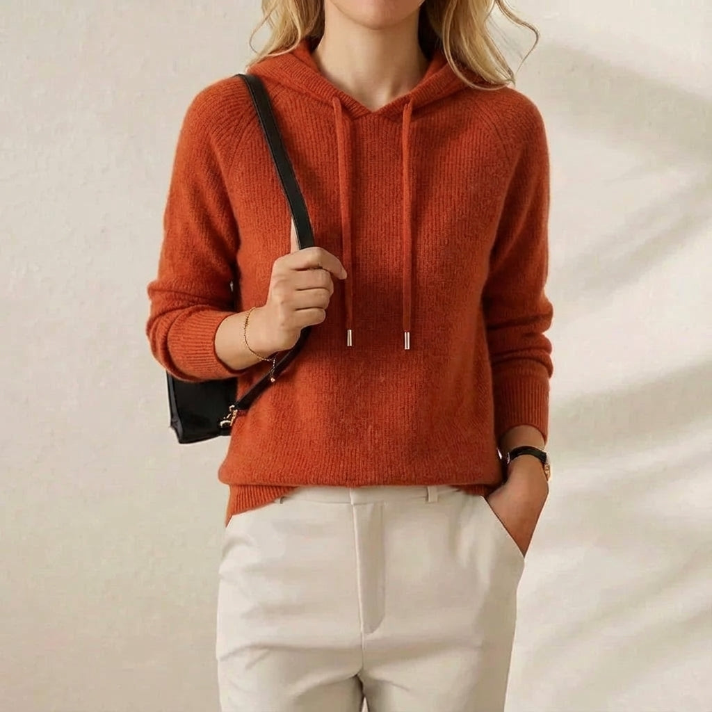 Sondra | Knit Hooded Sweater