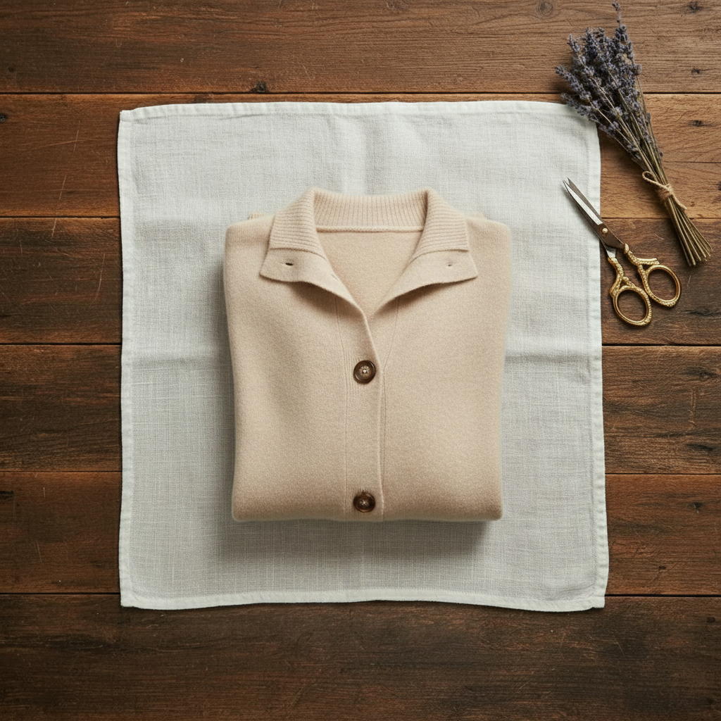 Blanche | Collared Button-Up Knit Cardigan
