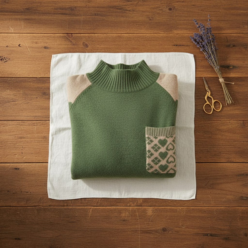 Chynna | Colour-Block Knit Sweater