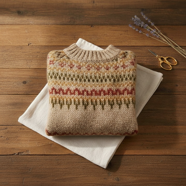 Carla | Fair Isle Knit Sweater