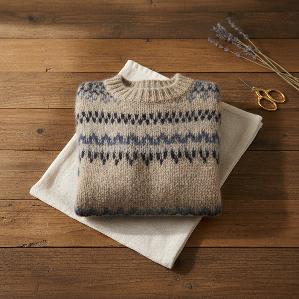Carla | Fair Isle Knit Sweater