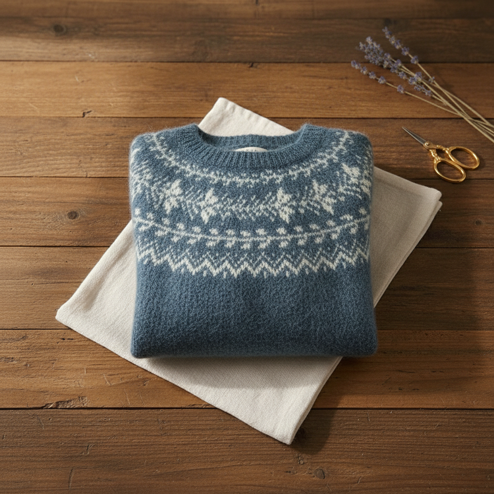 Sue | Fair Isle Knit Sweater