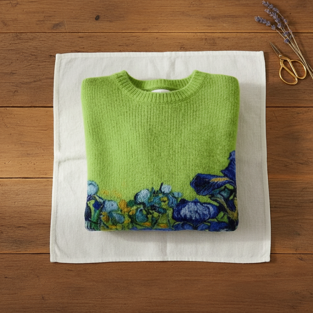 Millie | Floral Print Knit Sweater