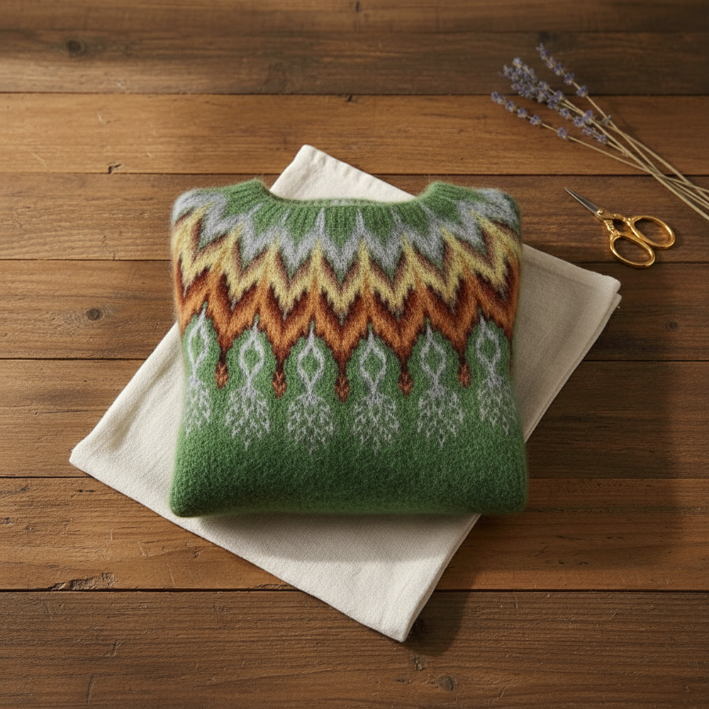 Laci | Fair Isle Knit Sweater