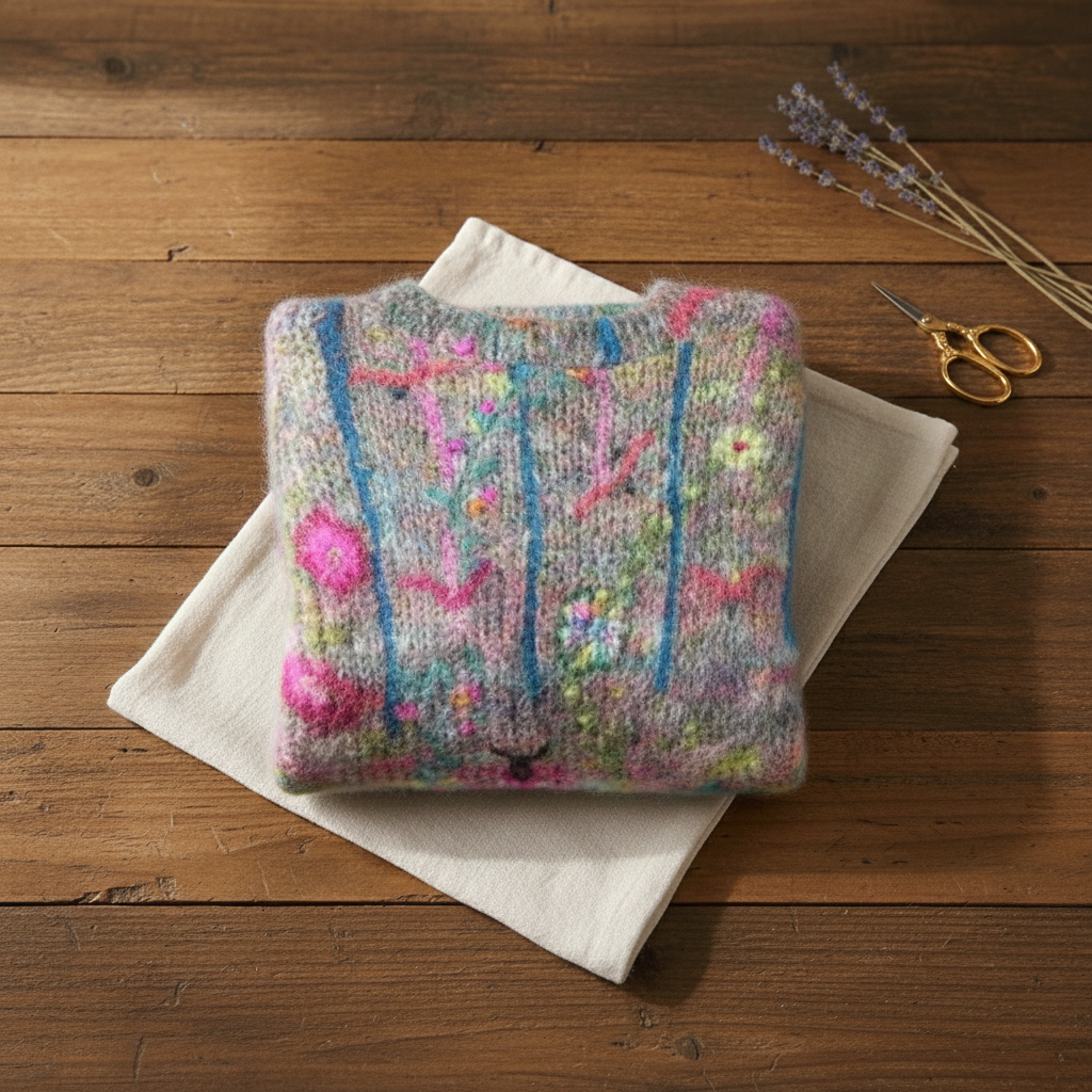 Keyra | Floral Knit Sweater
