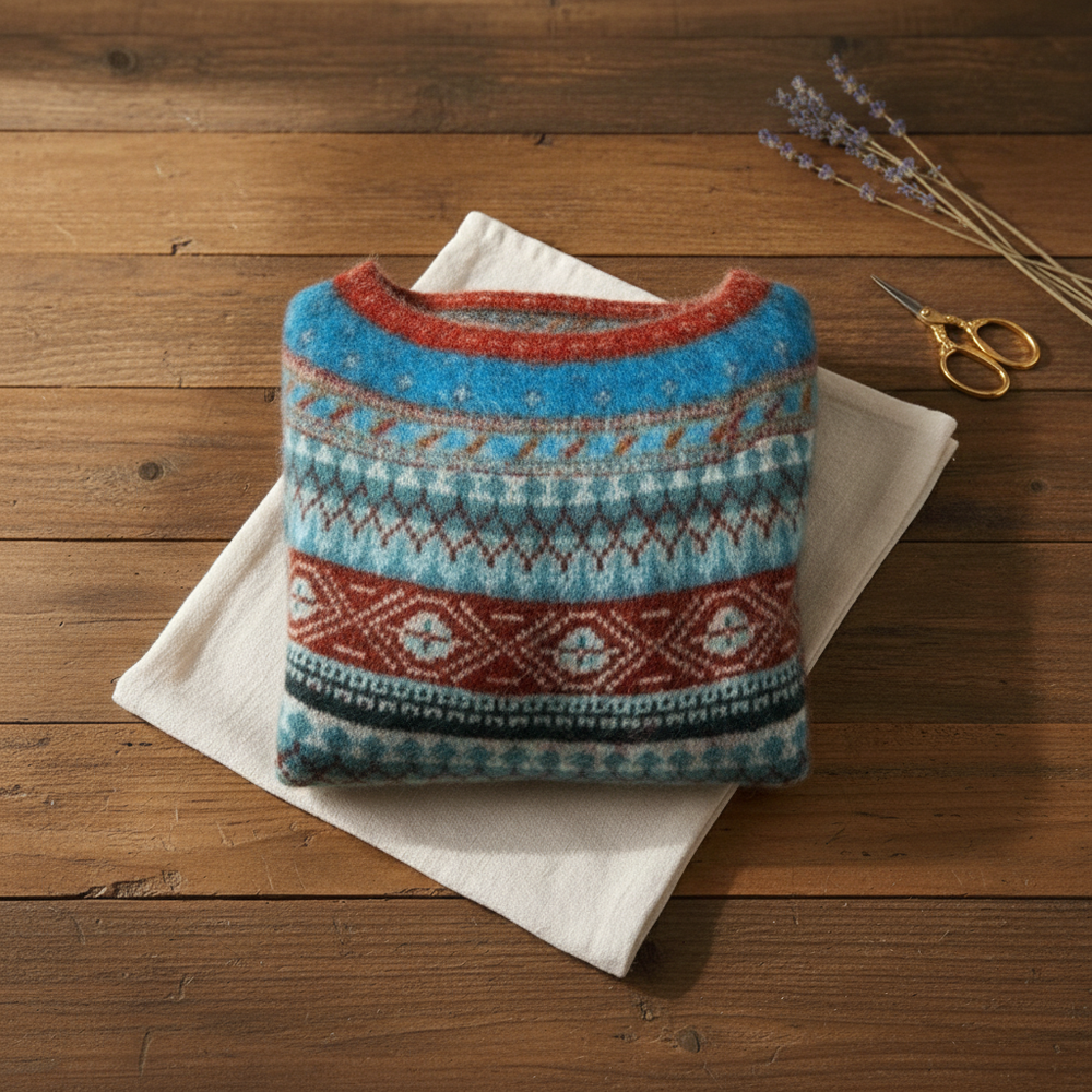 Gina | Fair Isle Knit Sweater