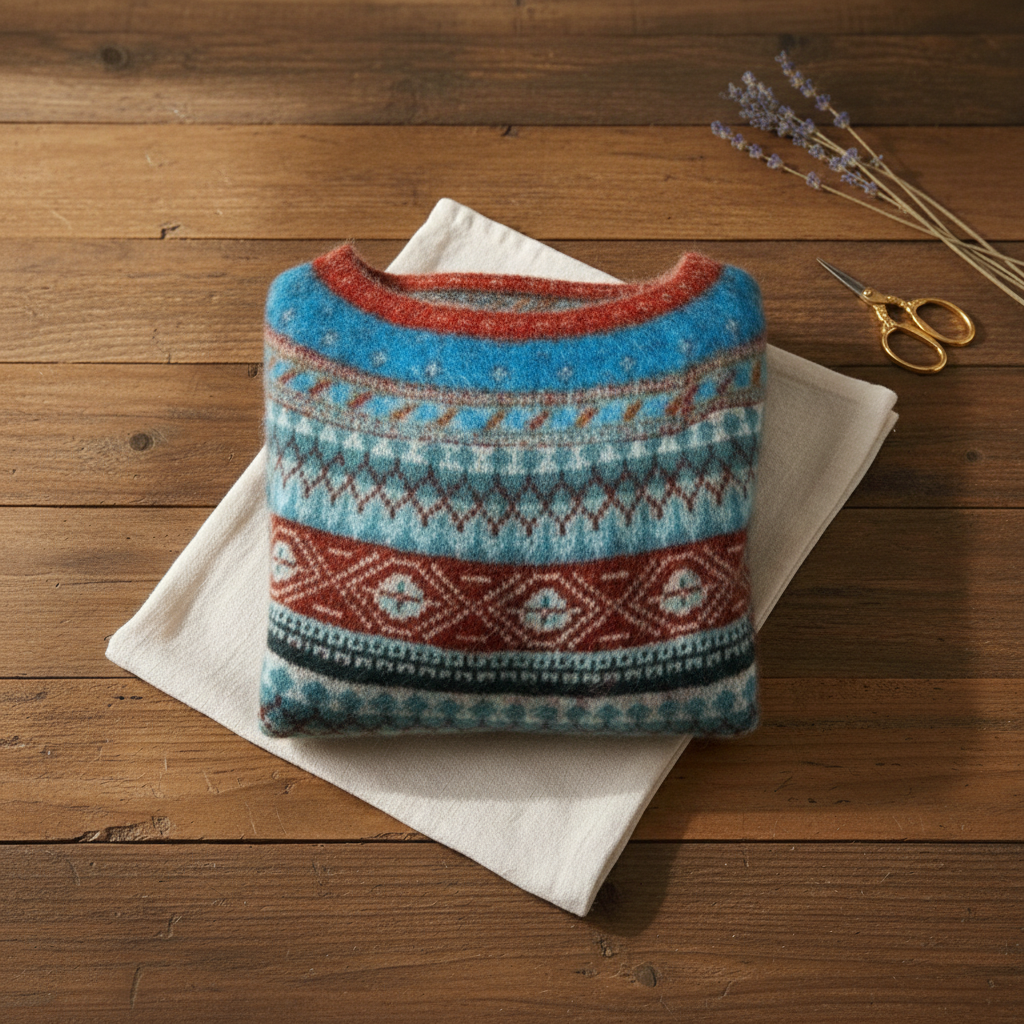 Gina | Fair Isle Knit Sweater