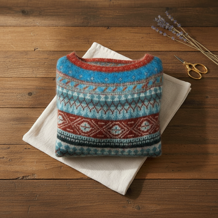 Gina | Fair Isle Knit Sweater
